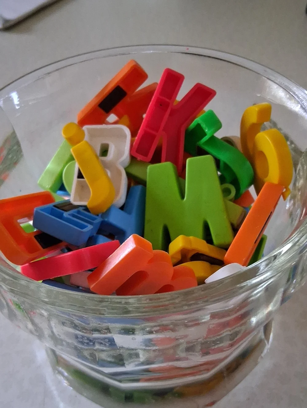 Colorful Magnetic Alphabet Letters - Multicolor Kids Learning Toy